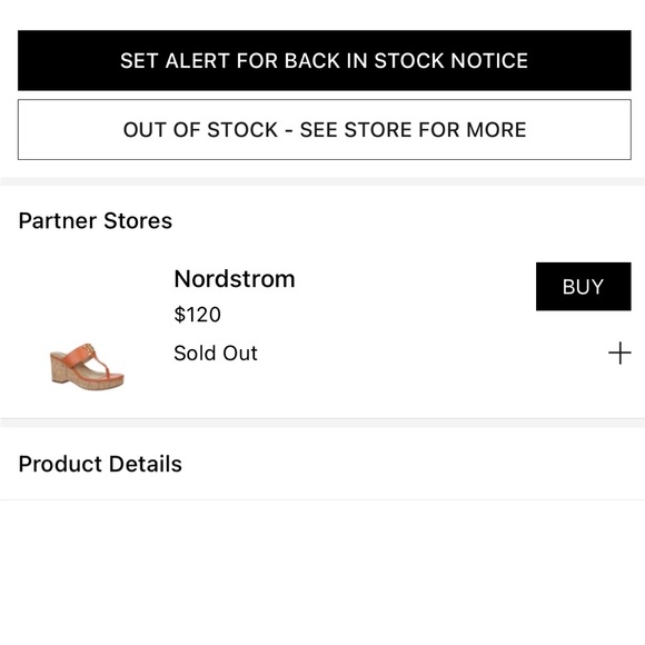 Gorgeous Genuine Leather SAM EDELMAN Yardlie Wedge Sandal - Picture 7 of 7